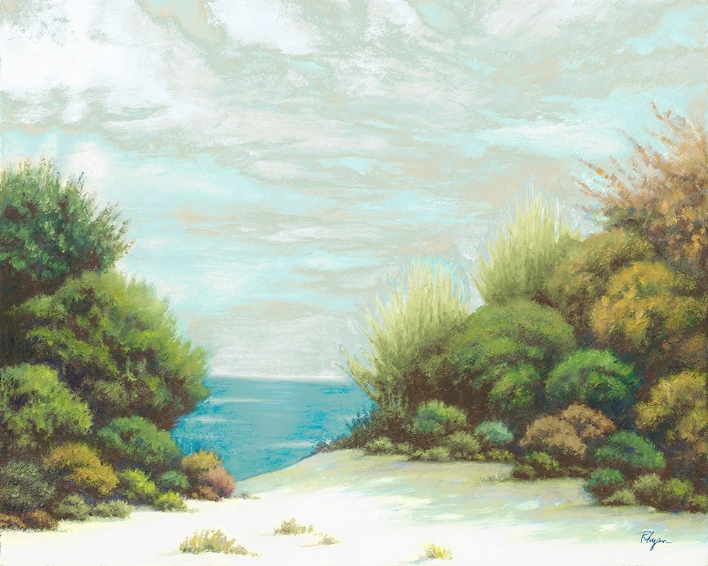 Seashore II art print by Vivien Rhyan for $57.95 CAD