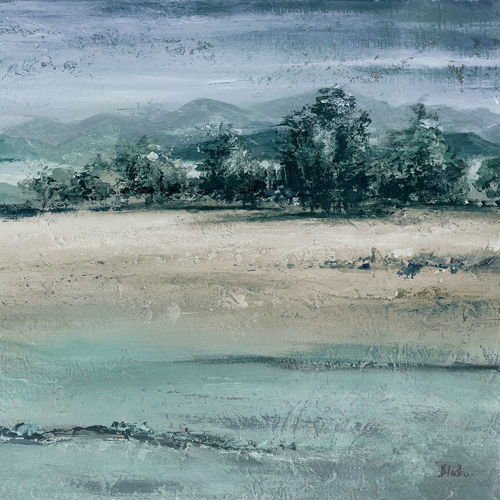 The Blue Forest Square II art print by Patricia Pinto for $57.95 CAD