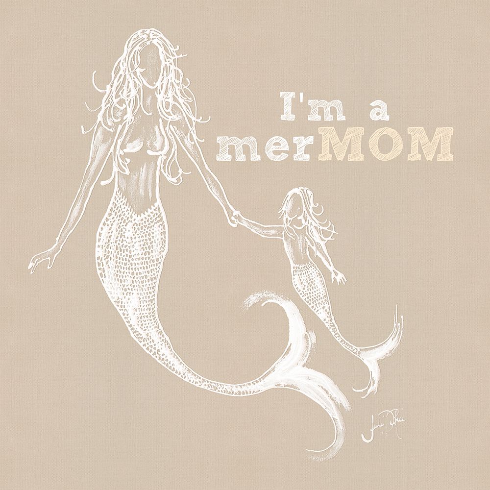 Im A Mermom art print by Julie DeRice for $57.95 CAD