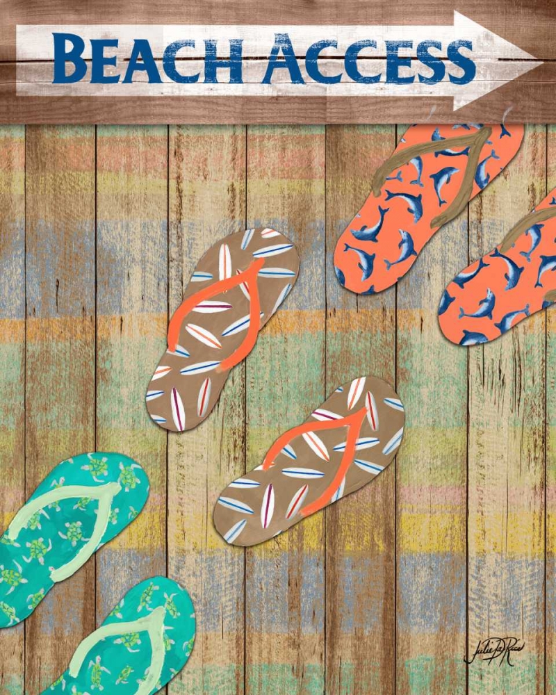 Woody Beach Access art print by Julie DeRice for $57.95 CAD