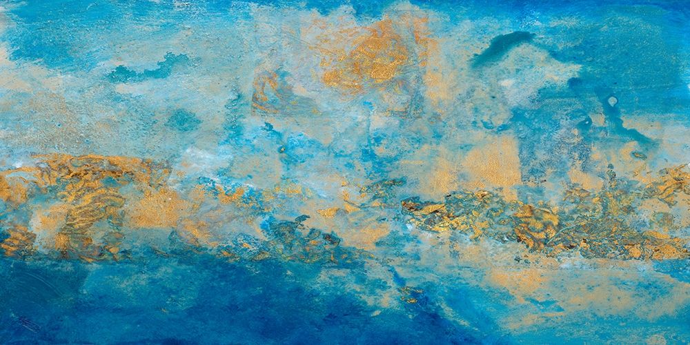 Coastline Abstract art print by Merri Pattinian for $57.95 CAD