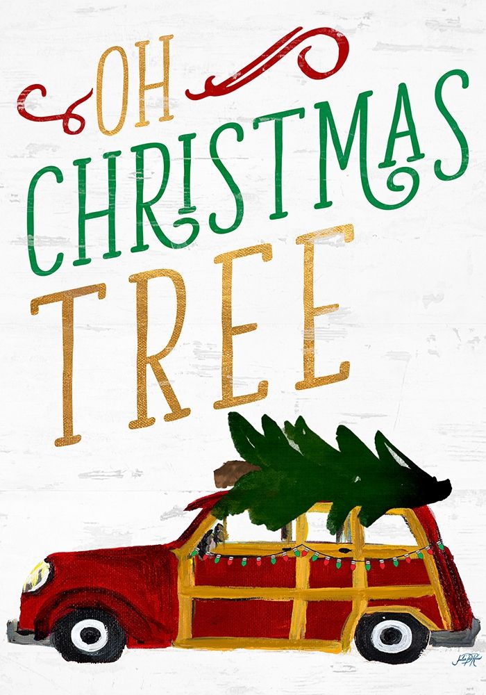 Oh Christmas Tree art print by Julie DeRice for $57.95 CAD