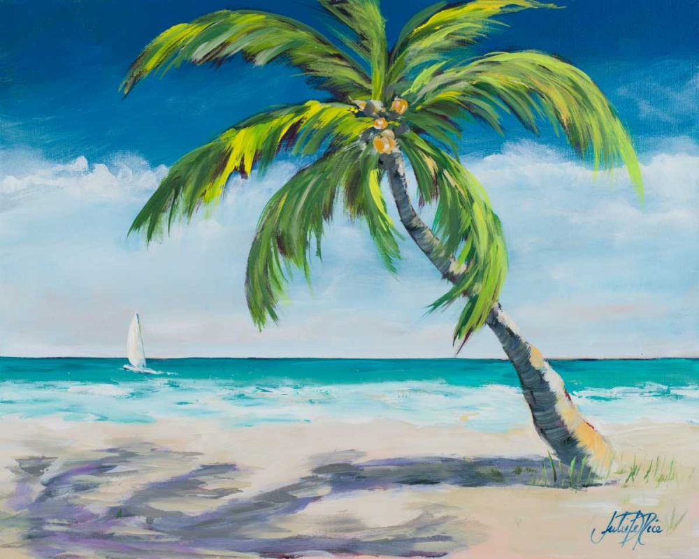 Ocean Breeze I art print by Julie DeRice for $57.95 CAD