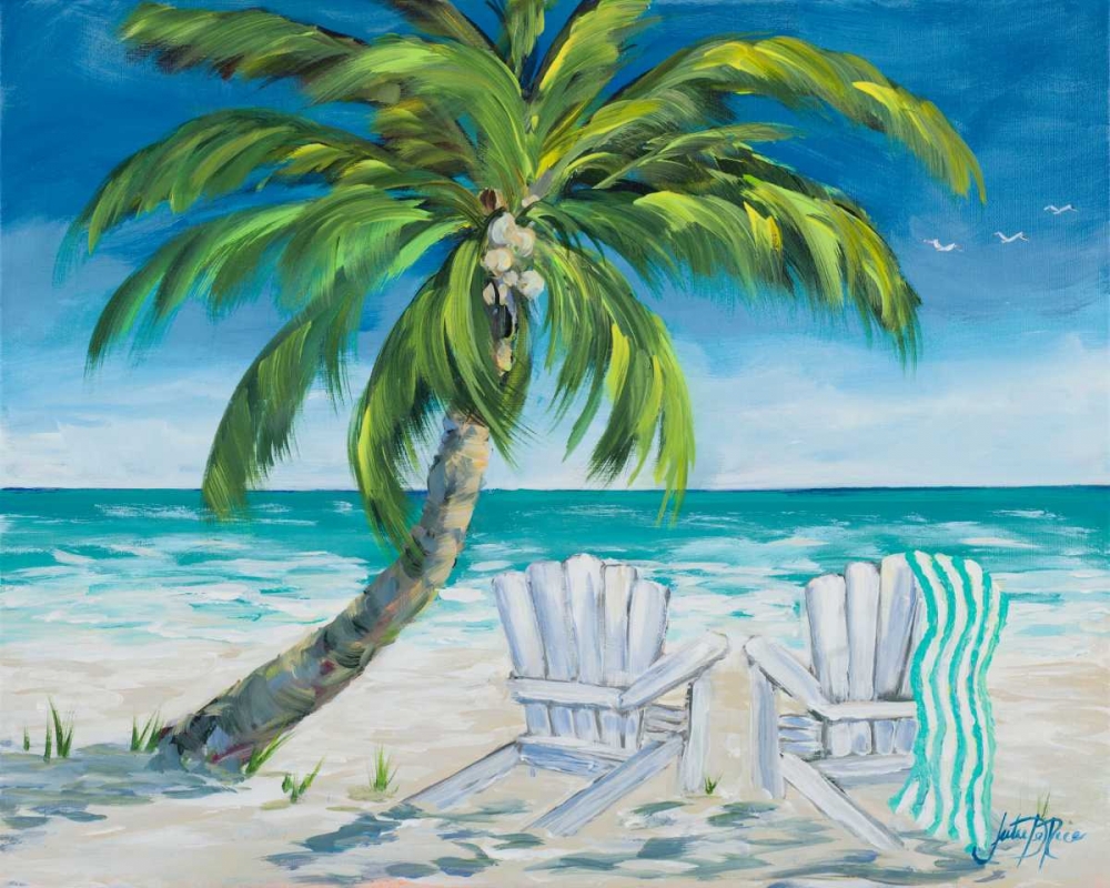 Ocean Breeze II art print by Julie DeRice for $57.95 CAD
