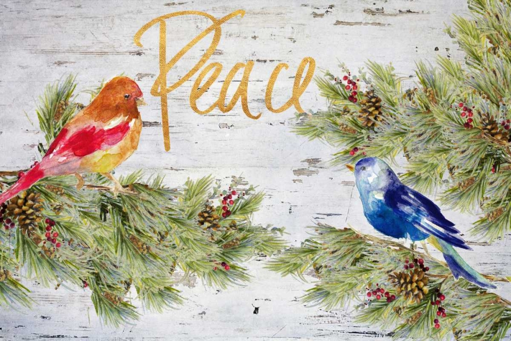 Holiday Peace art print by Lanie Loreth for $57.95 CAD