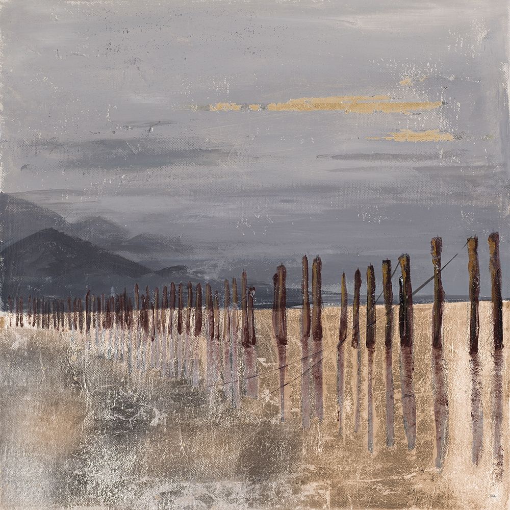 Hidden Pier - Neutral art print by Patricia Pinto for $57.95 CAD