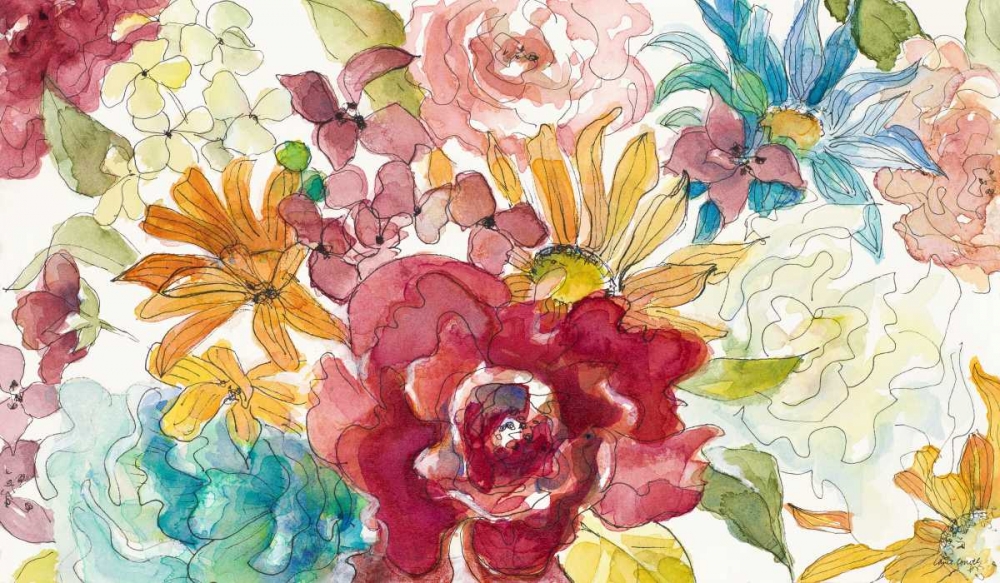 Flower Burst art print by Lanie Loreth for $57.95 CAD