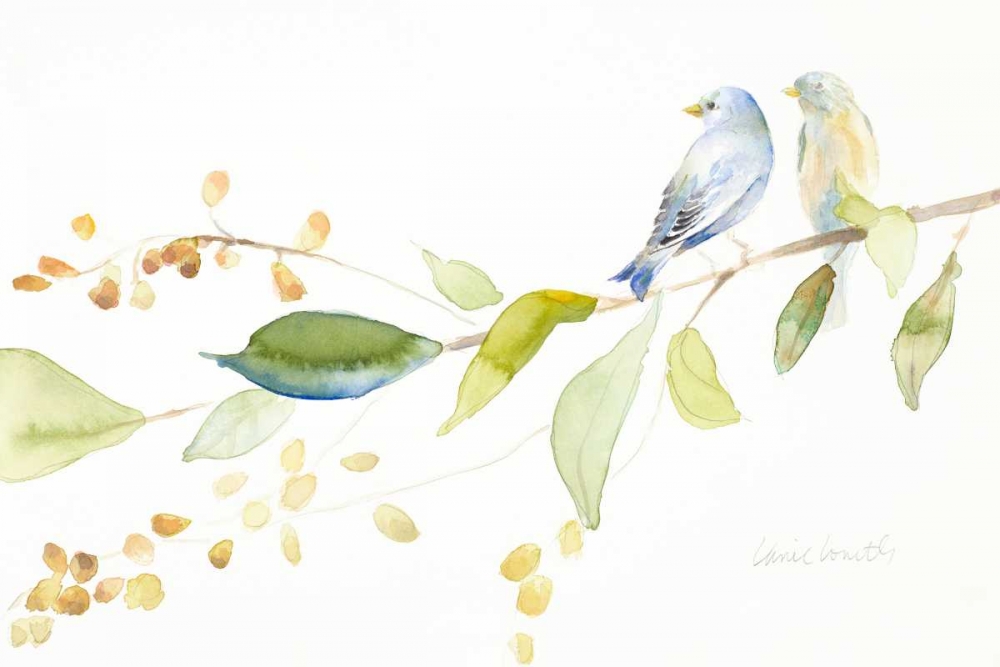 Together Forever Birds art print by Lanie Loreth for $57.95 CAD