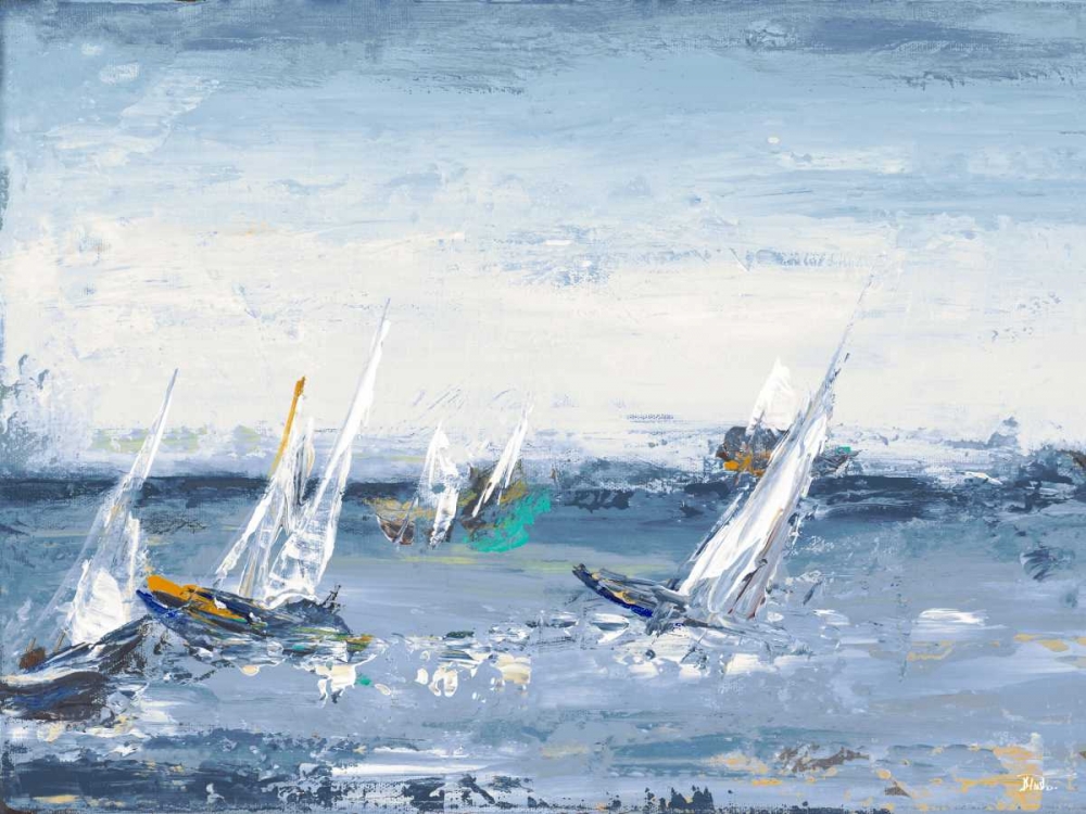 Blue Water Adventure art print by Patricia Pinto for $57.95 CAD