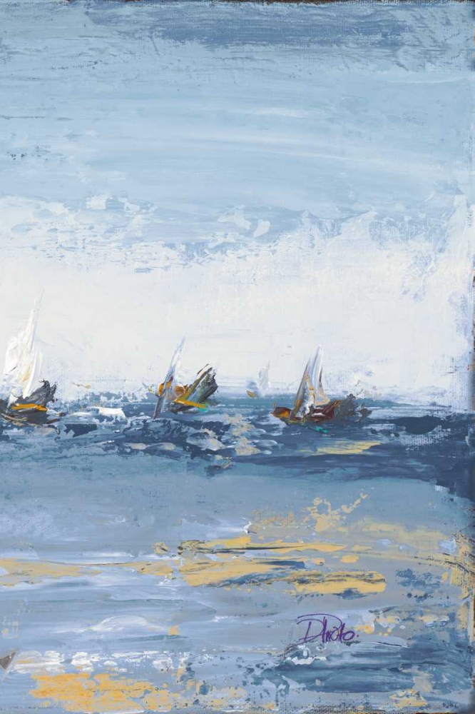 Blue Water Adventure III art print by Patricia Pinto for $57.95 CAD