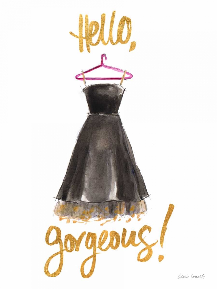 Hello Gorgeous Dress art print by Lanie Loreth for $57.95 CAD