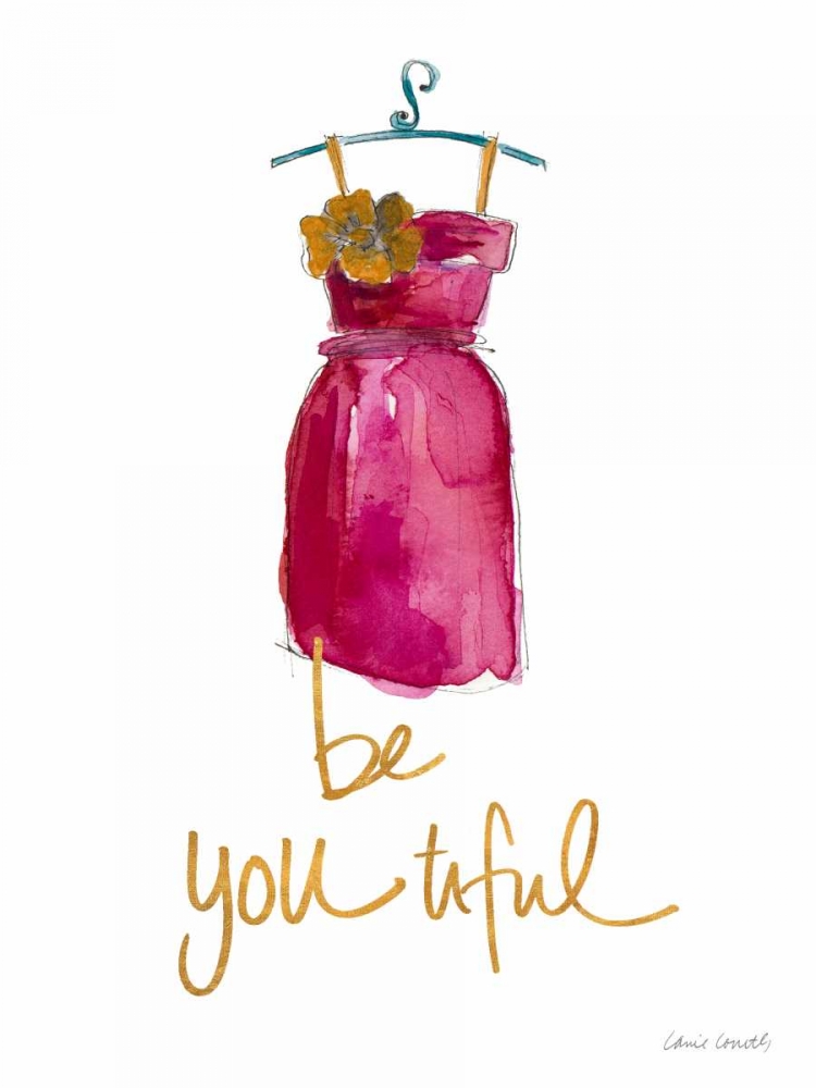 Be you tiful Dress art print by Lanie Loreth for $57.95 CAD