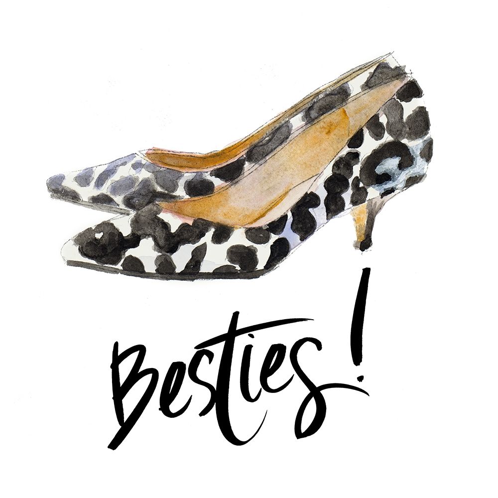 Besties! art print by Lanie Loreth for $57.95 CAD