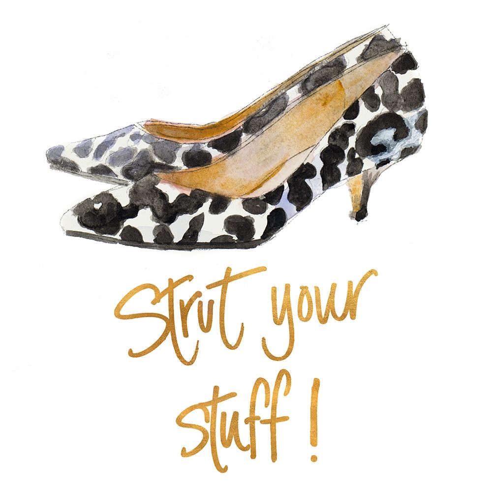 Strut Your Stuff! art print by Lanie Loreth for $57.95 CAD