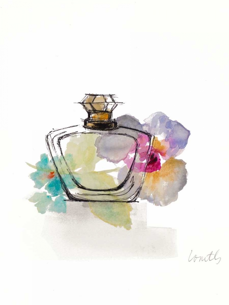 Crystal Watercolor Perfume I art print by Lanie Loreth for $57.95 CAD