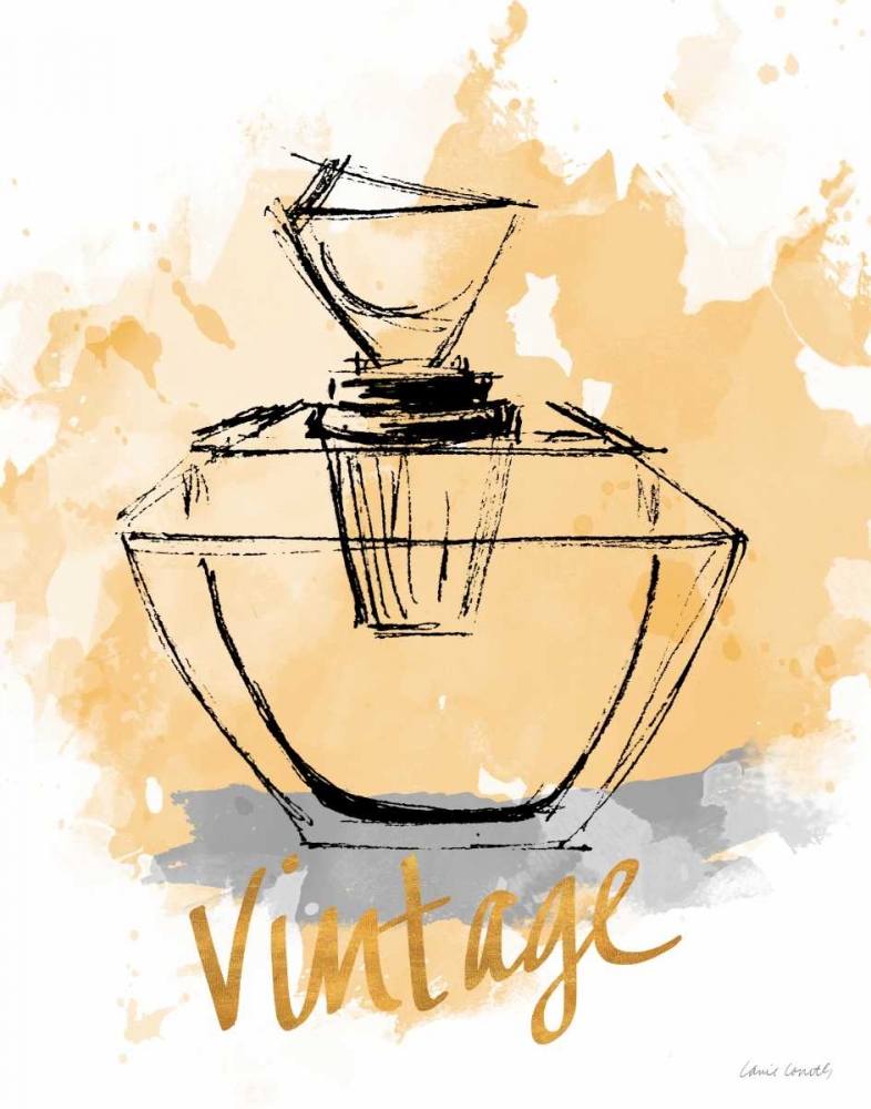Vintage Perfume art print by Lanie Loreth for $57.95 CAD