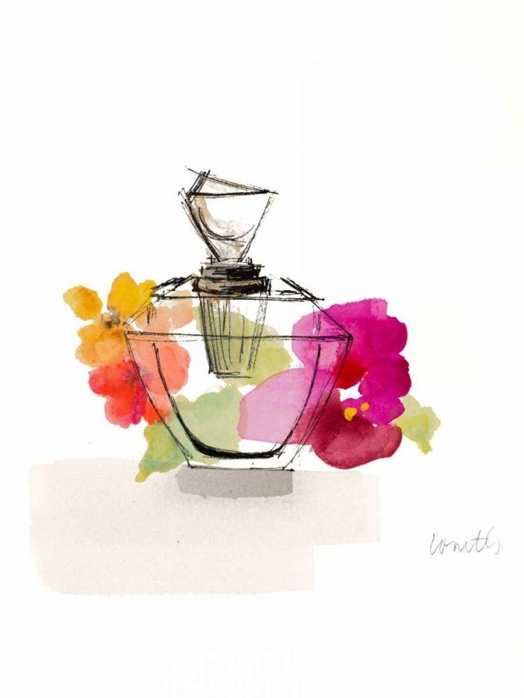 Crystal Watercolor Perfume II art print by Lanie Loreth for $57.95 CAD
