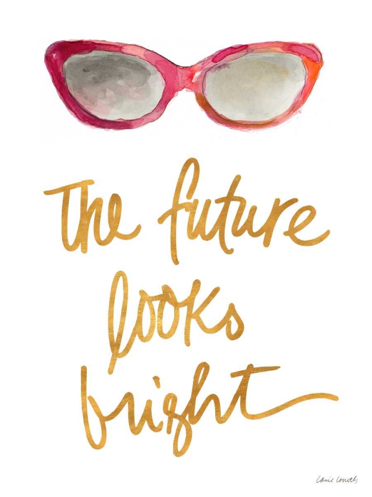 Bright Future Shades Red art print by Lanie Loreth for $57.95 CAD