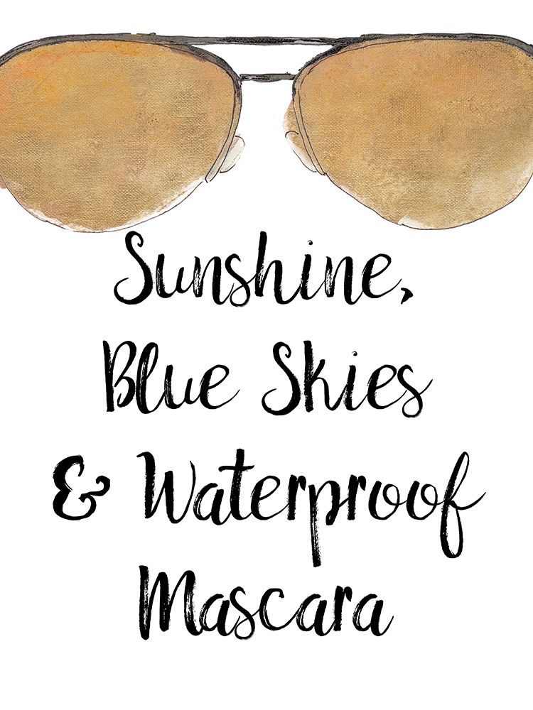 Waterproof Mascara art print by Lanie Loreth for $57.95 CAD