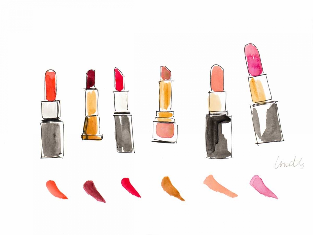 Water Color Make Up I art print by Lanie Loreth for $57.95 CAD