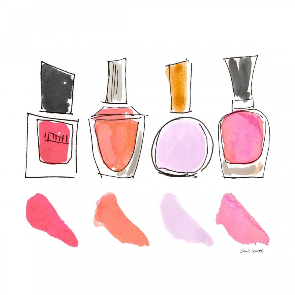 Beauty Products Square II art print by Lanie Loreth for $57.95 CAD
