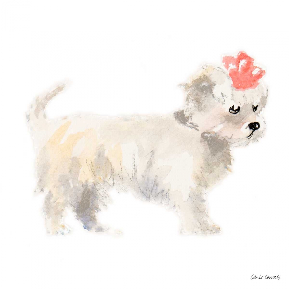 Girly Puppy art print by Lanie Loreth for $57.95 CAD