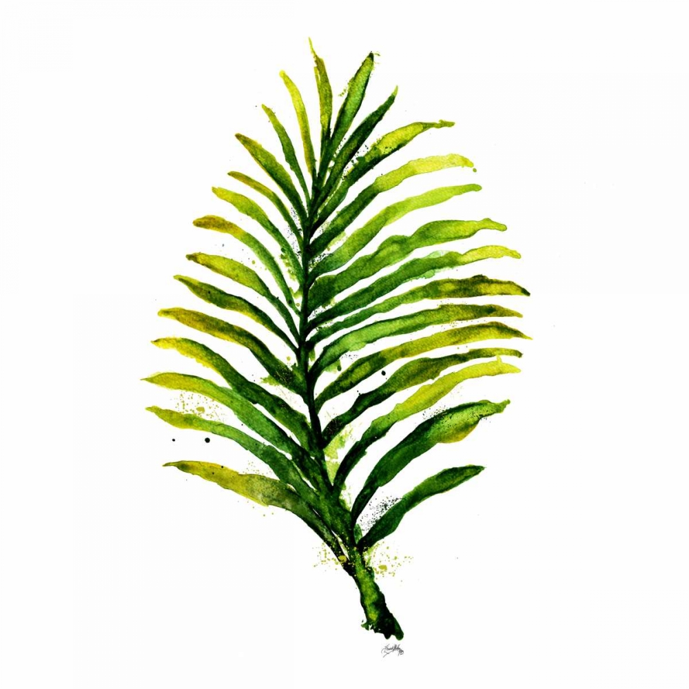 Green Leaves Square II art print by Elizabeth Medley for $57.95 CAD