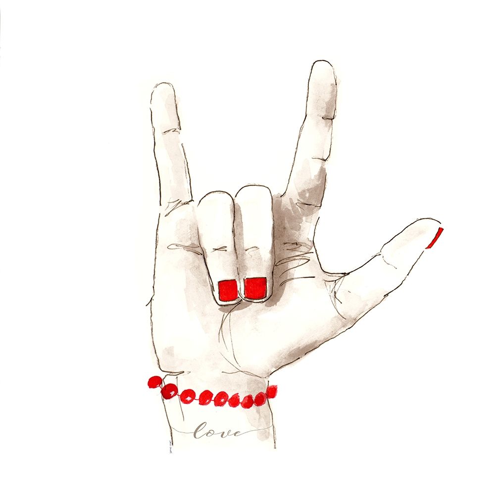All Red Loving art print by Lanie Loreth for $57.95 CAD