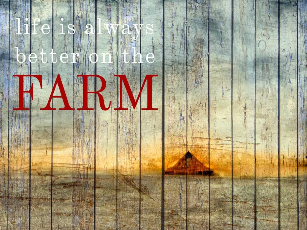 On the Farm I art print by Ynon Mabat for $57.95 CAD