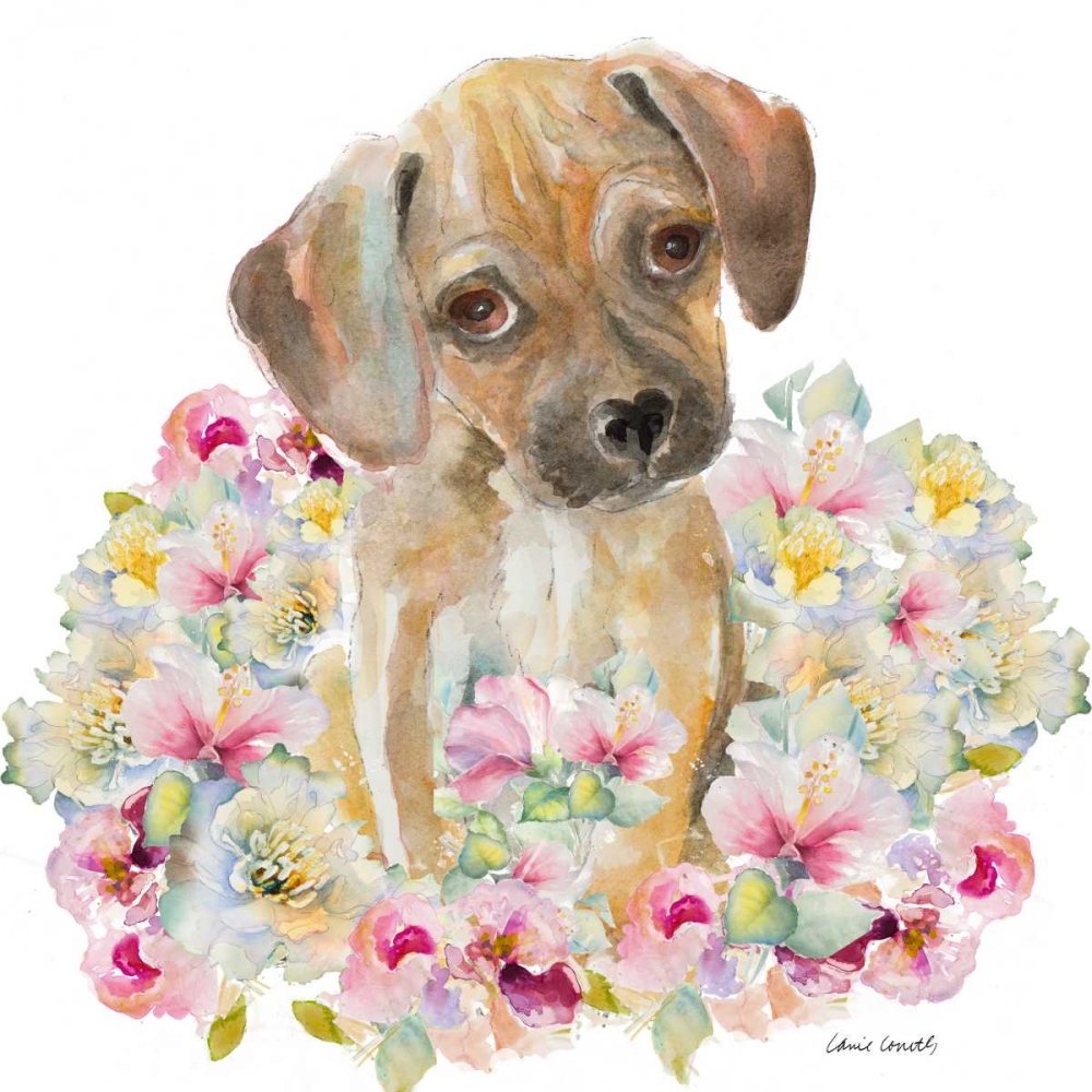 Sitting in Petals II art print by Lanie Loreth for $57.95 CAD