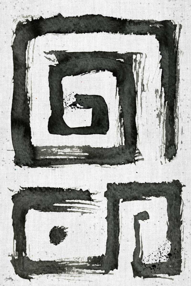 Tribal Swirls I art print by Elizabeth Medley for $57.95 CAD
