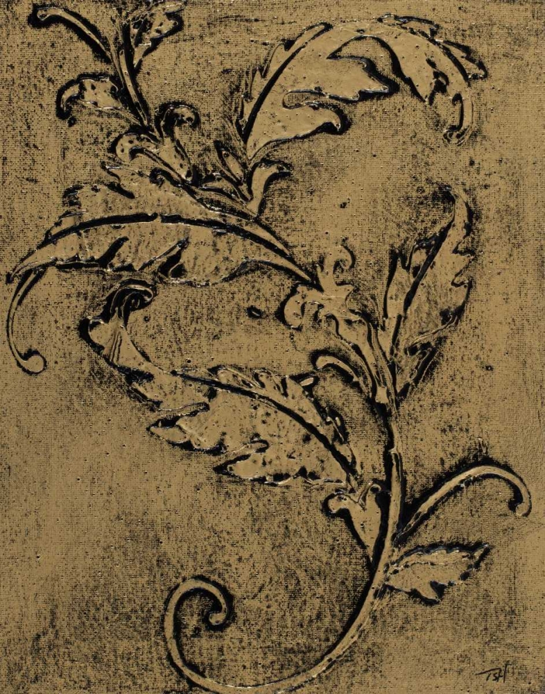 Leaf Scroll I art print by Tiffany Hakimipour for $57.95 CAD