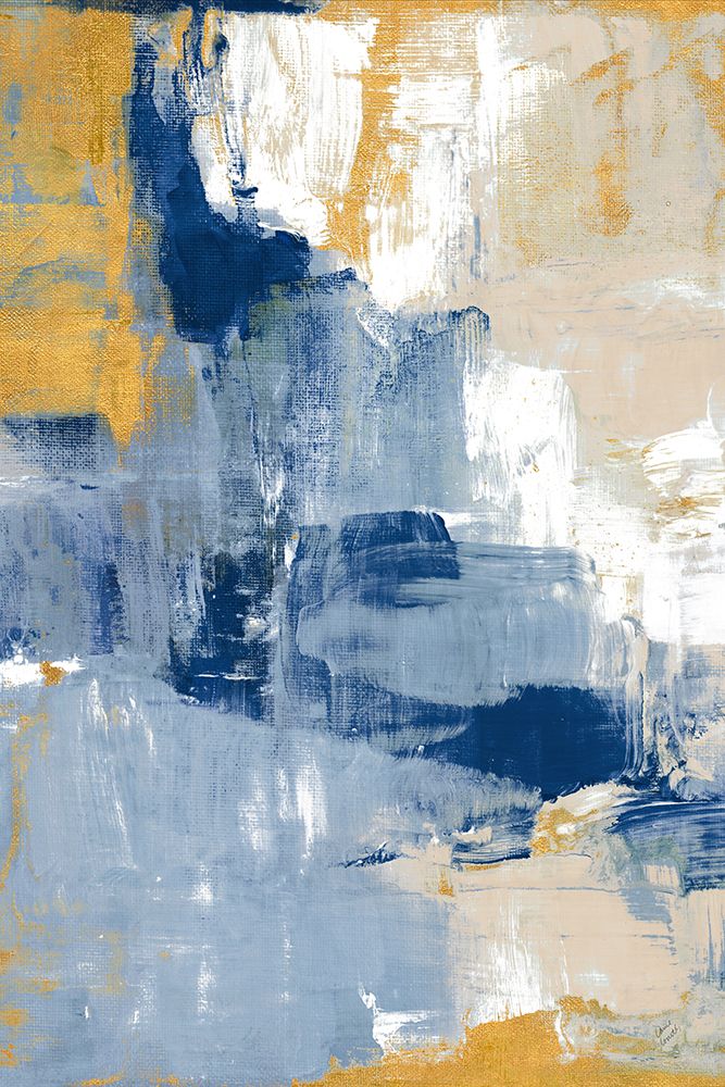 Golden Indigo Beauty I art print by Lanie Loreth for $57.95 CAD