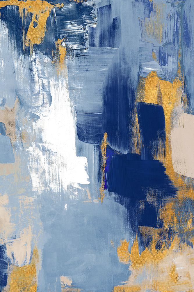 Golden Indigo Beauty II art print by Lanie Loreth for $57.95 CAD