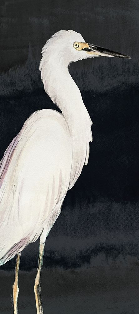 Heron on Black II art print by Lanie Loreth for $57.95 CAD