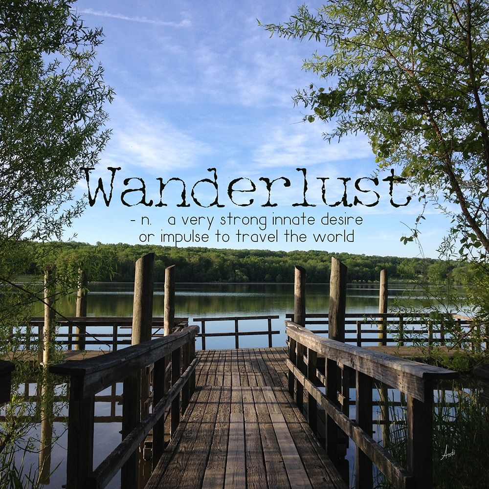Wanderlust art print by Andi Metz for $57.95 CAD