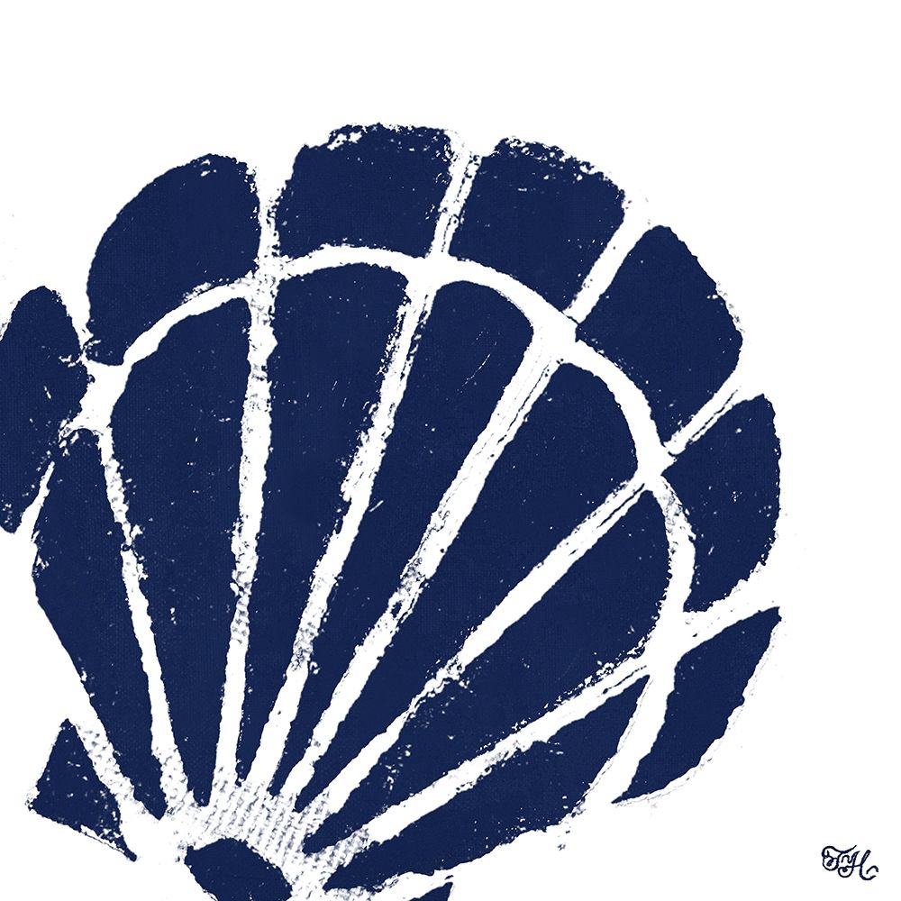 Coastal Navy on White I art print by Tiffany Hakimipour for $57.95 CAD