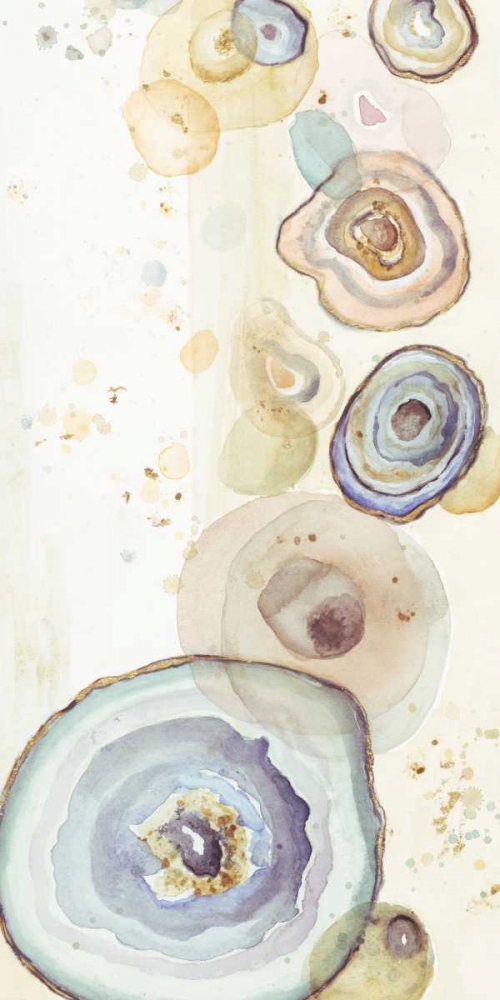 Tall Agates Flying Watercolor art print by Patricia Pinto for $57.95 CAD