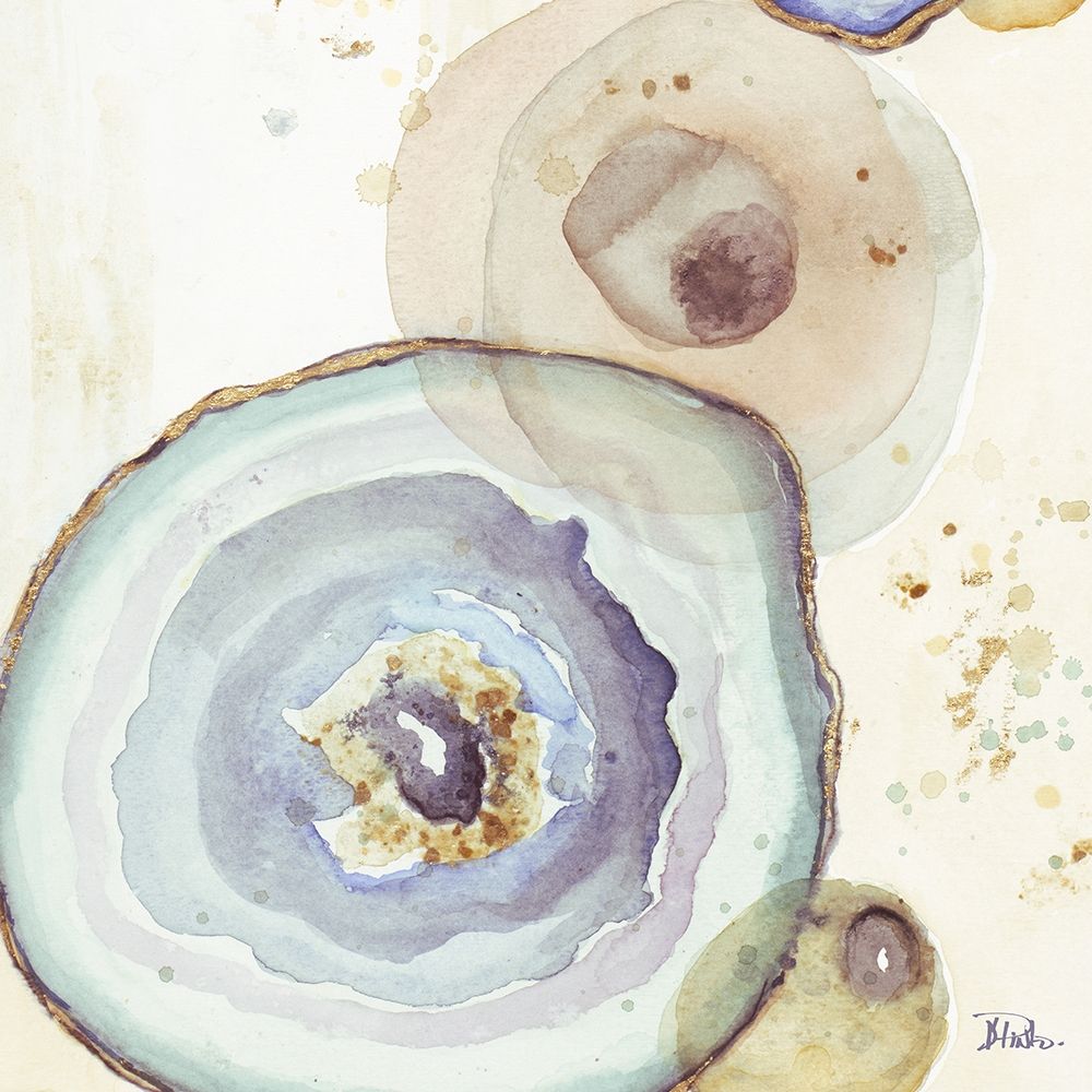 Agates Flying Square I art print by Patricia Pinto for $57.95 CAD