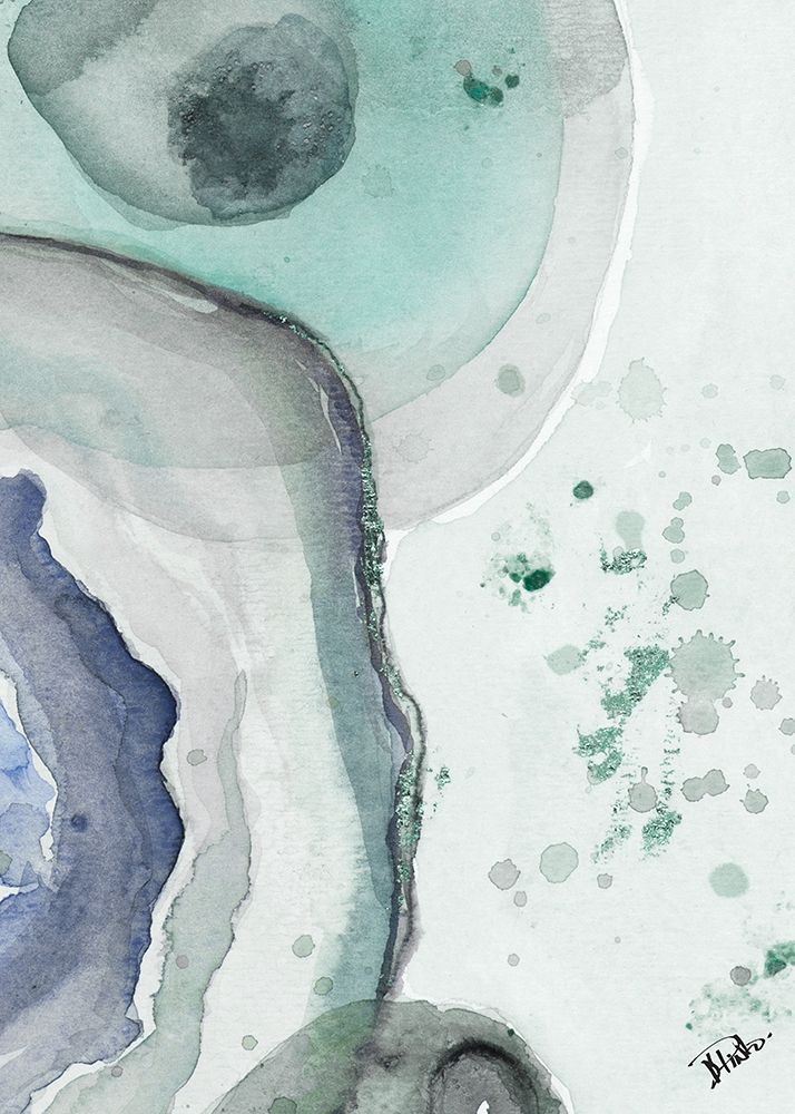 Cool Agate Fragment II art print by Patricia Pinto for $57.95 CAD