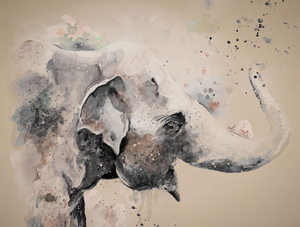 Sandstone Elephant art print by Patricia Pinto for $57.95 CAD