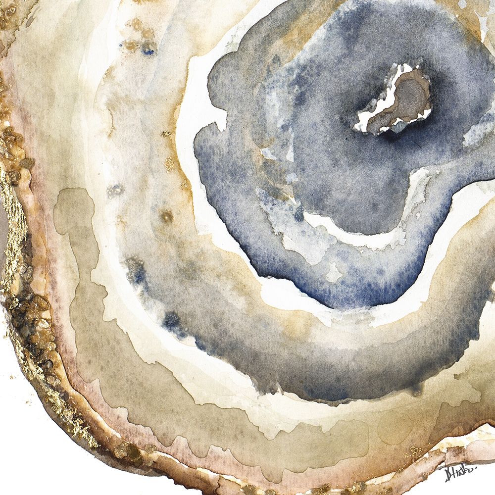 Up Close Agate Watercolor I art print by Patricia Pinto for $57.95 CAD