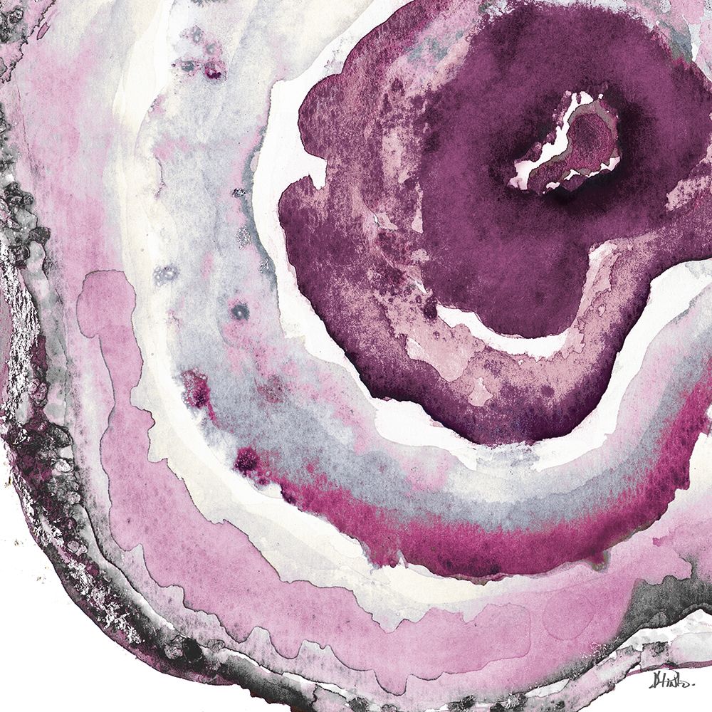 Pink Agate I art print by Patricia Pinto for $57.95 CAD