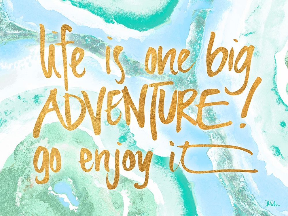 Life is One Big Adventure art print by Patricia Pinto for $57.95 CAD