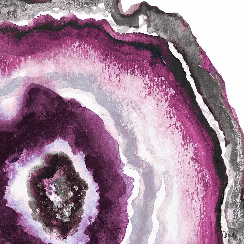 Pink Agate II art print by Patricia Pinto for $57.95 CAD