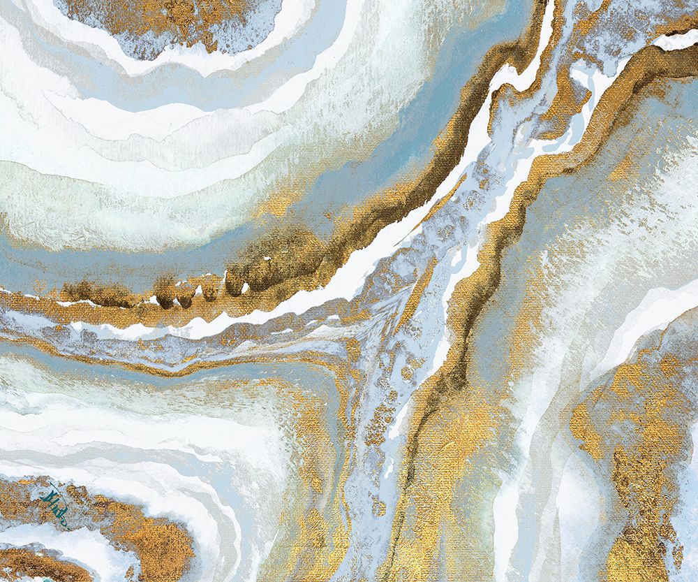 Blue Agate art print by Patricia Pinto for $57.95 CAD
