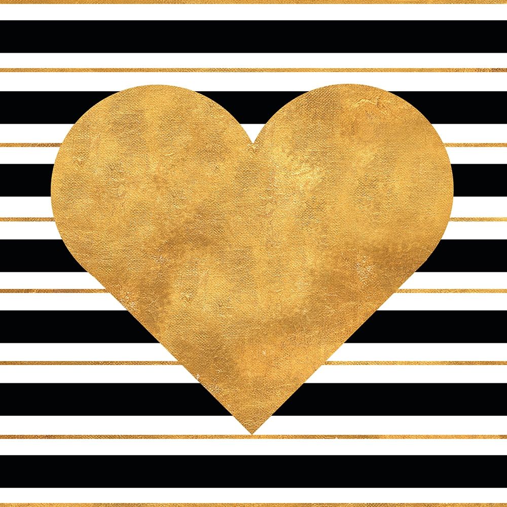 Golden Heart art print by SD Graphics Studio for $57.95 CAD