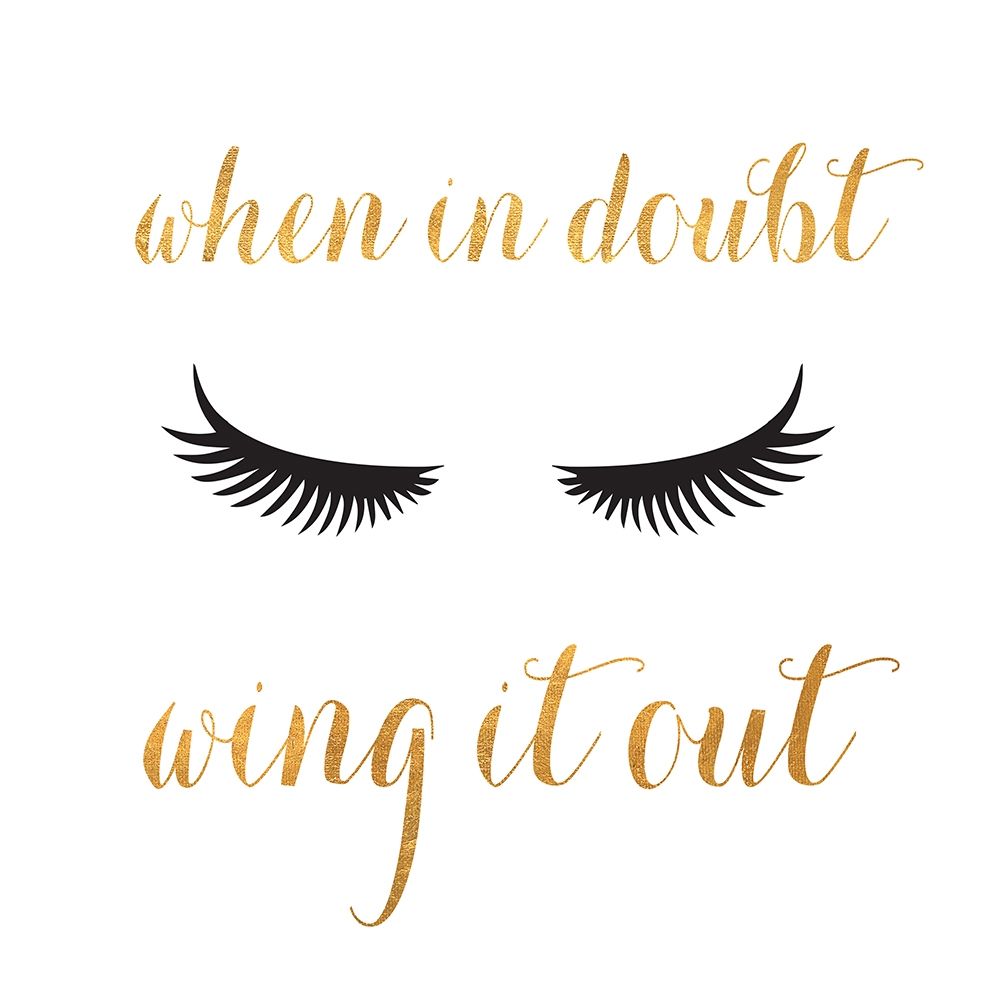 Golden Glam I art print by SD Graphics Studio for $57.95 CAD