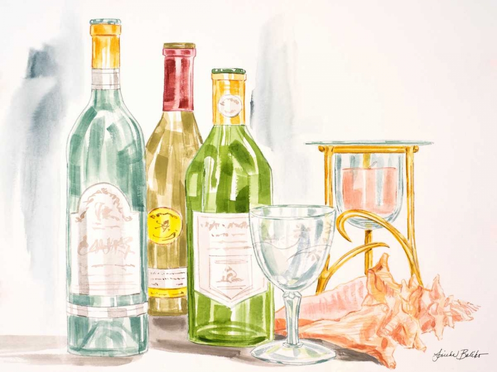 Coastal Happy Hour II art print by Linda Baliko for $57.95 CAD
