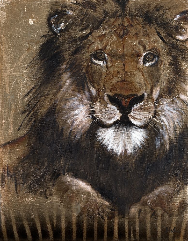Brown Lion art print by Patricia Pinto for $57.95 CAD